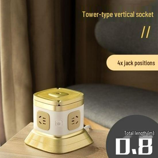 Multifunctional USB Power Strip with Wireless Charging & Vertical Socket Design
Multifunctional USB Power Strip with Wireless Charging & Vertical Socket Design