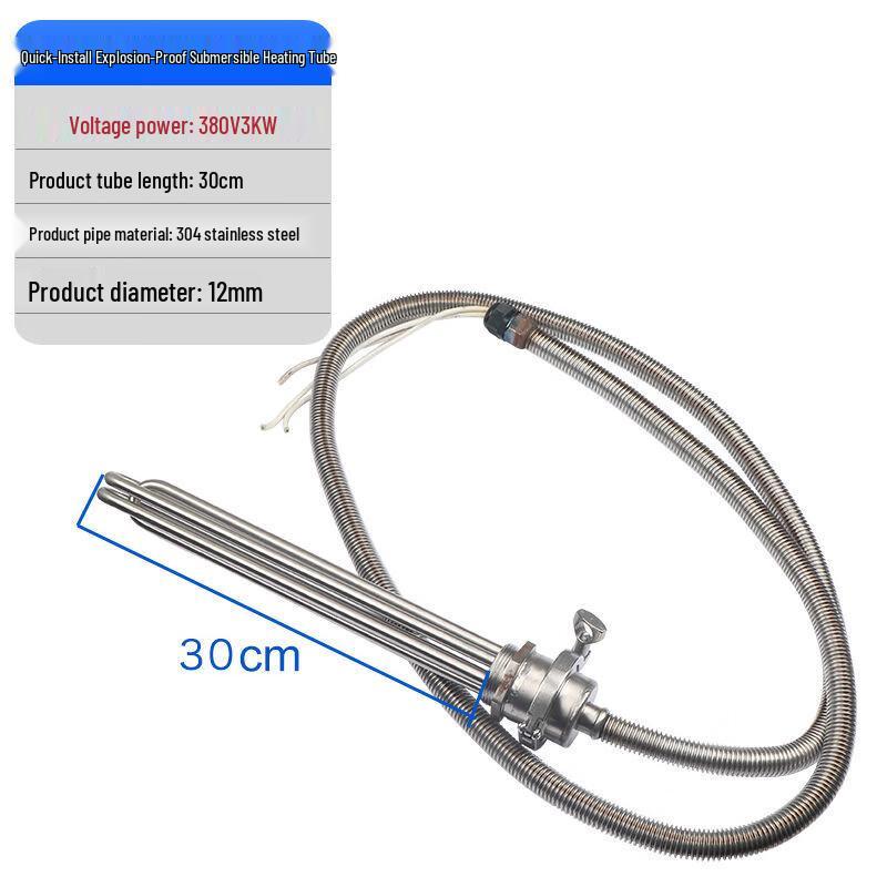 304 Stainless Steel Submersible Electric Heating Element
304 Stainless Steel Submersible Electric Heating Element
