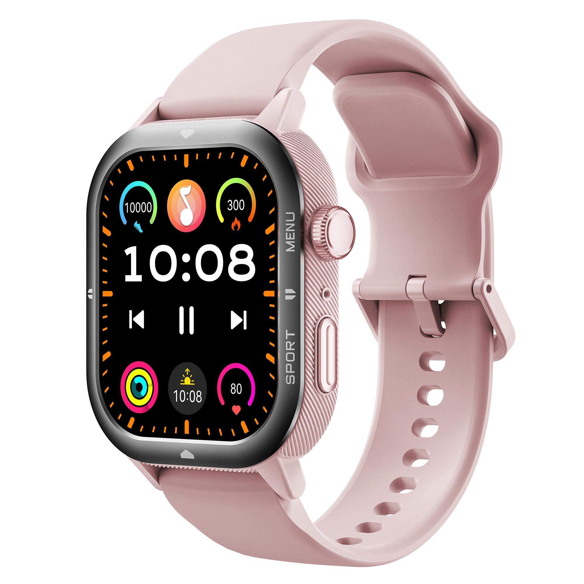 C30 Багатофункціональний розумний годинник 1,95-дюймовий великий екран Водонепроникний 1 АТМ Крокомір для чоловіків жінок Фітнес-трекер Pink
C30 Багатофункціональний розумний годинник 1,95-дюймовий великий екран Водонепроникний 1 АТМ Крокомір для чоловіків жінок Фітнес-трекер Pink