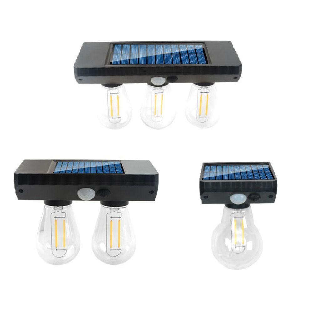 3 Lighting Modes Solar Lights Motion Sensor LED Lamp Decorative Outdoor Wall Light Corridor 1 Bulb
3 Lighting Modes Solar Lights Motion Sensor LED Lamp Decorative Outdoor Wall Light Corridor 1 Bulb