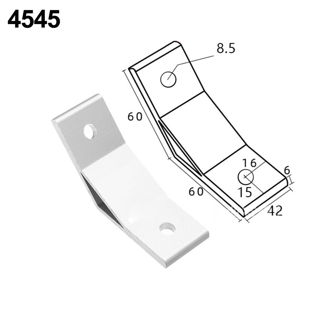 Connection Joint 135 Degree Angle Bracket Aluminum Bracket 2020/3030/4040 Series Easy To Use High Hardness For 135 Degree Angle
Connection Joint 135 Degree Angle Bracket Aluminum Bracket 2020/3030/4040 Series Easy To Use High Hardness For 135 Degree Angle