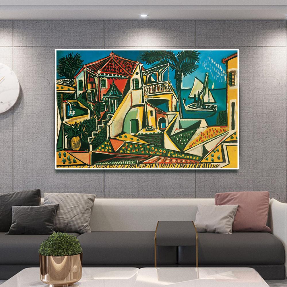 Пикассо Абстрактная живопись Художественная выставка Холст Настенный постер Эстамп Гостиная
Пикассо Абстрактная живопись Художественная выставка Холст Настенный постер Эстамп Гостиная