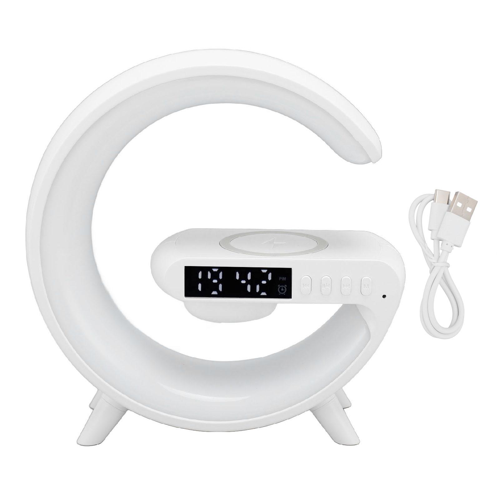 Alarm Clock with Wireless Charging Station Bluetooth Speaker Music Synchronization Remote Control
Alarm Clock with Wireless Charging Station Bluetooth Speaker Music Synchronization Remote Control