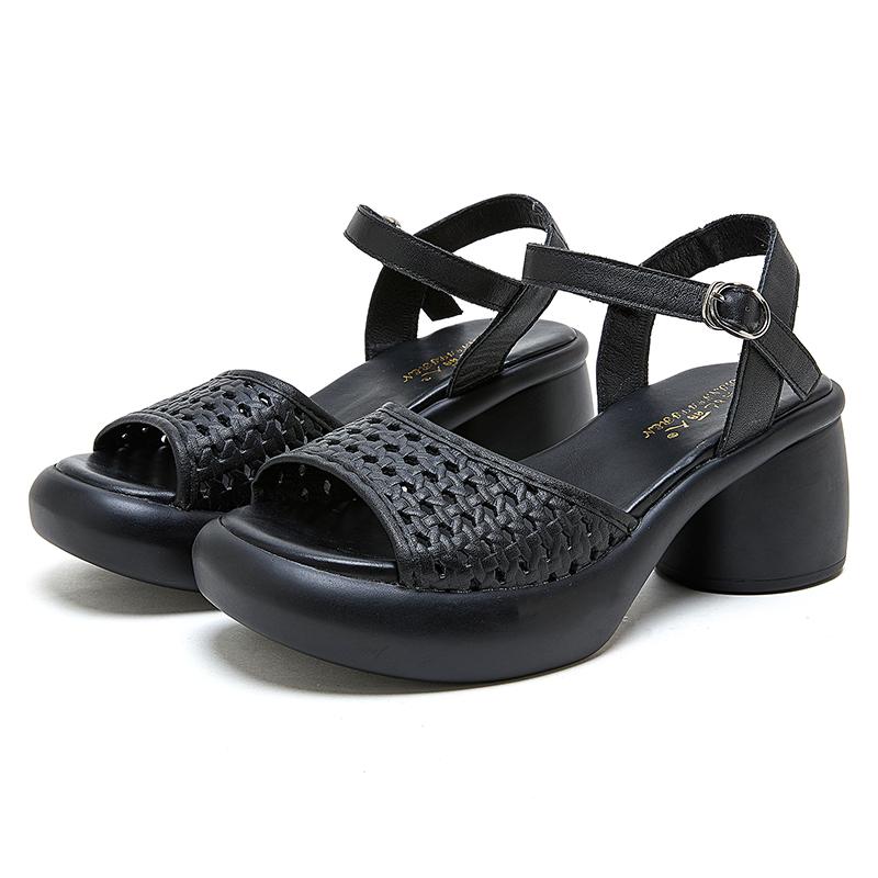 GKTINOO Натуральная кожа Ретро Высокий каблук Сандалии Женская обувь Ремешок с пряжкой 2025 Новые Весна Лето Клинья Леди Платформа Сандалии 40 чёрный
GKTINOO Натуральная кожа Ретро Высокий каблук Сандалии Женская обувь Ремешок с пряжкой 2025 Новые Весна Лето Клинья Леди Платформа Сандалии 40 чёрный