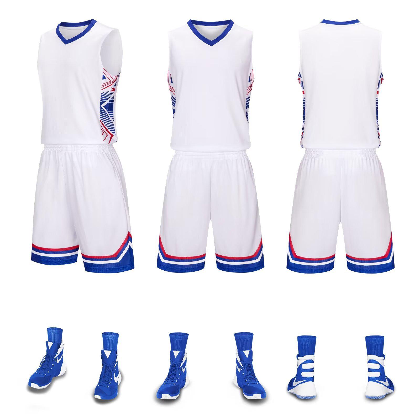 Fashionable Basketball Jersey and Shorts Set - Custom Number Design for Adults, Children, Teams, Men & Women 3XS
Fashionable Basketball Jersey and Shorts Set - Custom Number Design for Adults, Children, Teams, Men & Women 3XS