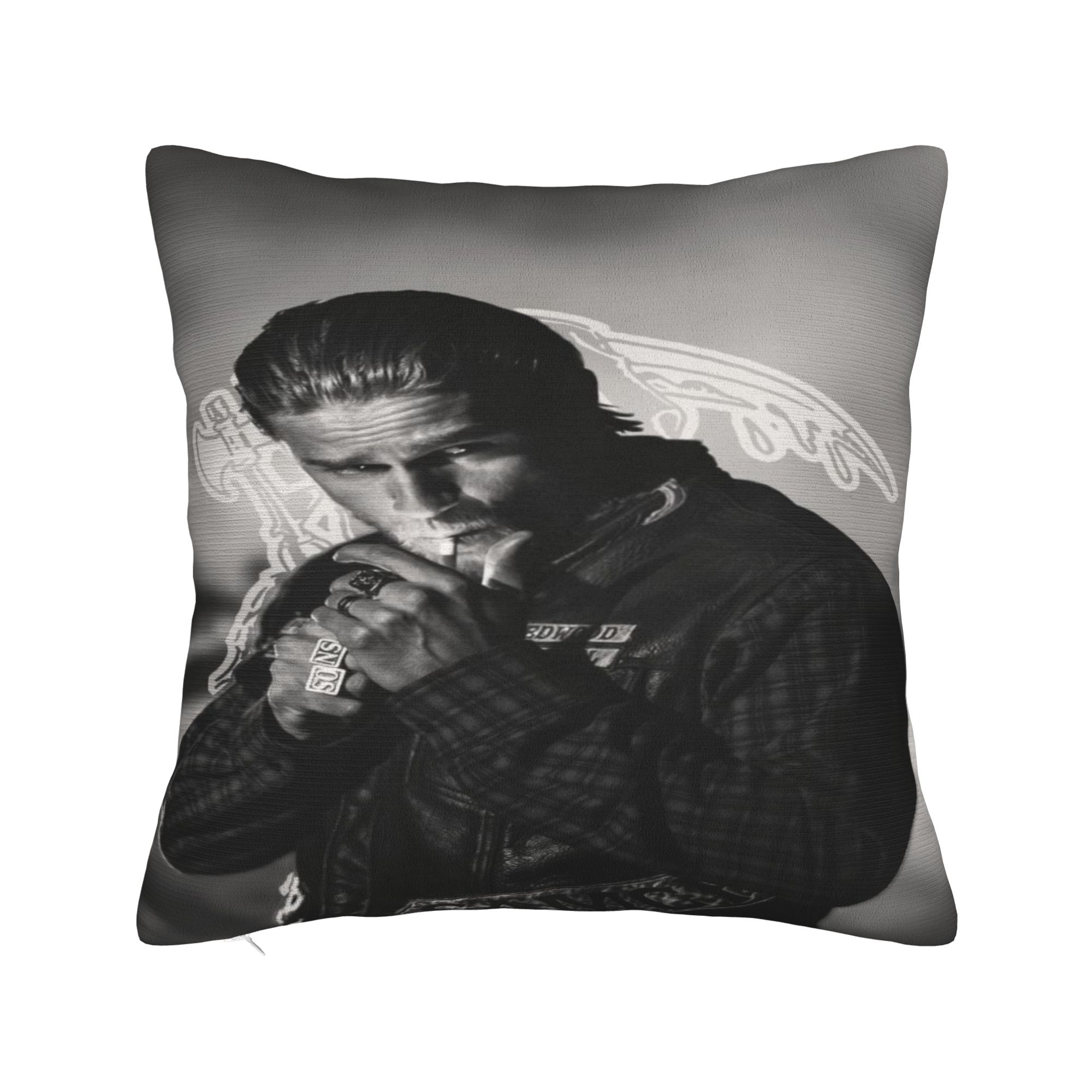 Charlie Hunnam Pillowcase Accessories Printed Cushion Cover Throw Pillow Cover Chair Decor Zipper Multiple Sizes 12x12in 30X30cm
Charlie Hunnam Pillowcase Accessories Printed Cushion Cover Throw Pillow Cover Chair Decor Zipper Multiple Sizes 12x12in 30X30cm