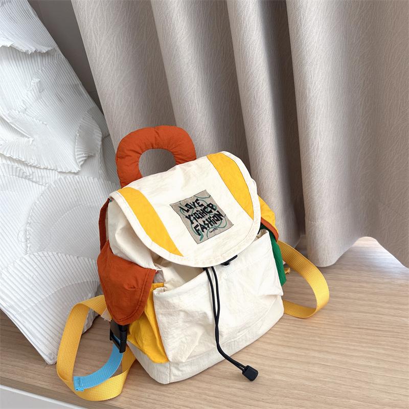 Trend Elementary School Bag Fashion Contrasting Colors Parent-Child Camping Backpack Outdoor Outing Mountaineering Drawstring Backpack
Trend Elementary School Bag Fashion Contrasting Colors Parent-Child Camping Backpack Outdoor Outing Mountaineering Drawstring Backpack
