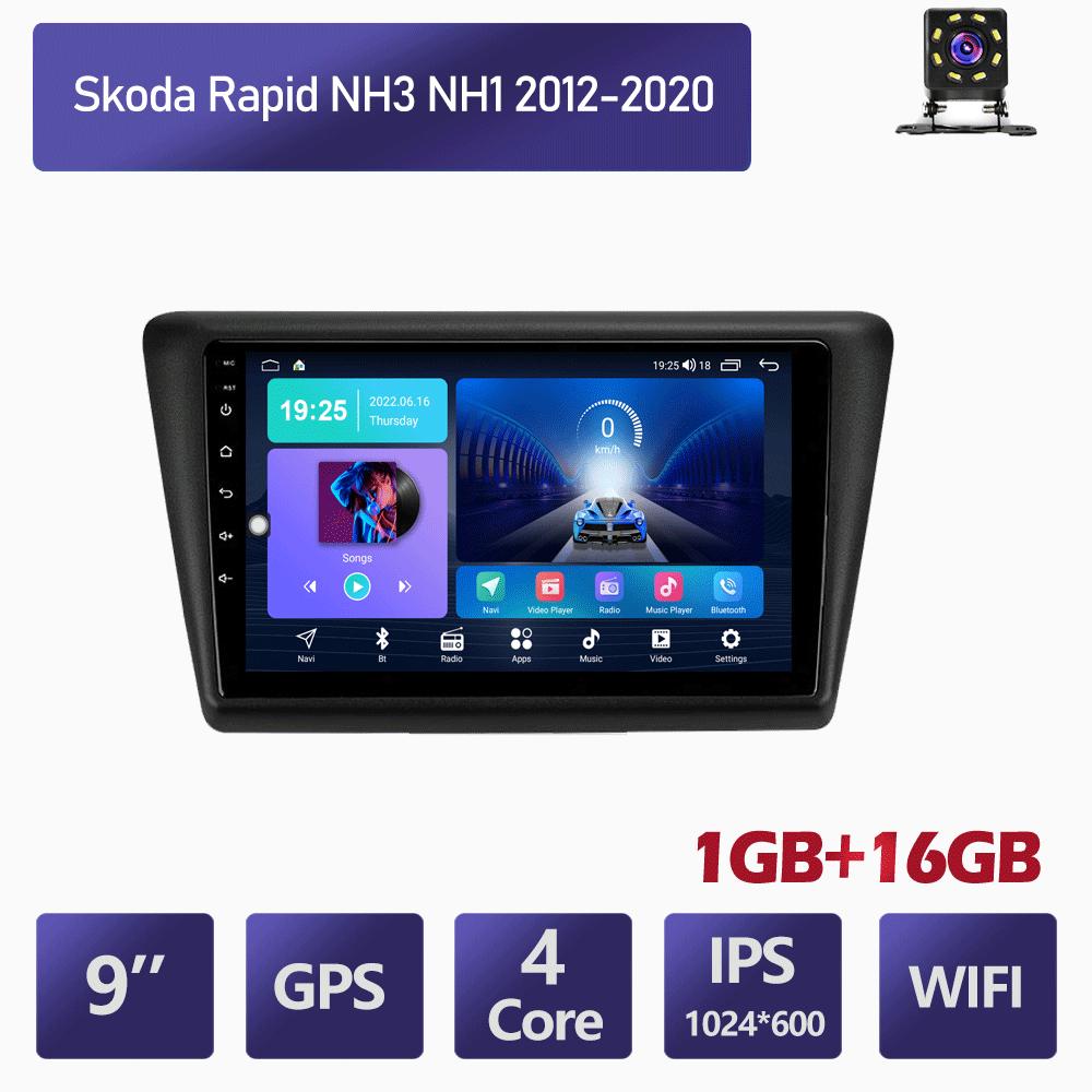Автомобильное радио для Skoda Rapid NH3 NH1 2012-2020, авторадио, Android, GPS-навигация, мультимедийный плеер, 1 + 16 ГБ
Автомобильное радио для Skoda Rapid NH3 NH1 2012-2020, авторадио, Android, GPS-навигация, мультимедийный плеер, 1 + 16 ГБ