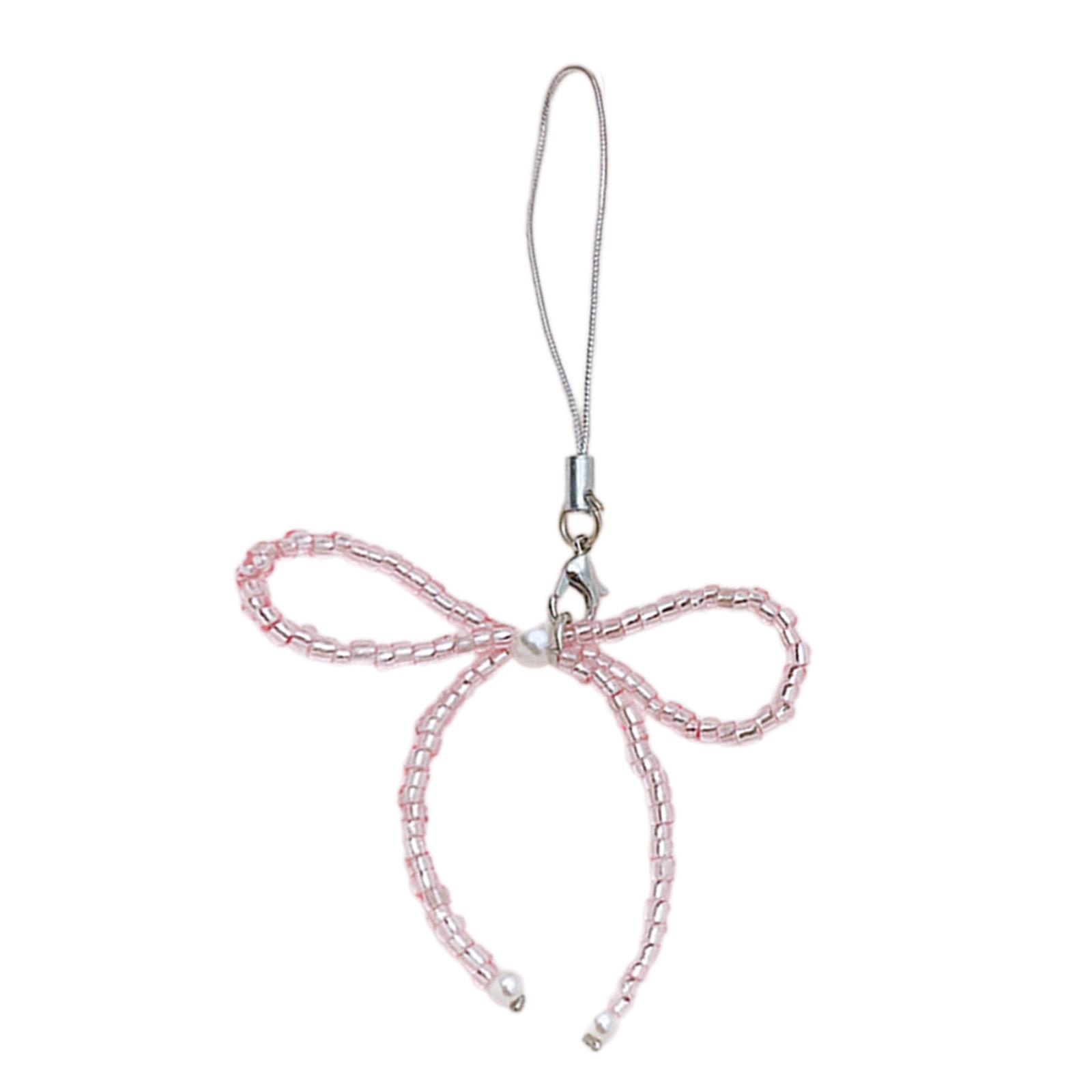 Delicate Glass Beaded Keychain Pendant Simple Portable Phone Accessories Alloy Mobile Phonechain Pendant Decoration 1 розовый
Delicate Glass Beaded Keychain Pendant Simple Portable Phone Accessories Alloy Mobile Phonechain Pendant Decoration 1 розовый