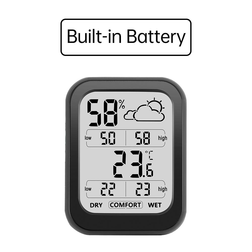 Digital Temperature and Humidity Meter Indoor Household Electronic thermometer hygrometer Support Weather Display -20~60℃
Digital Temperature and Humidity Meter Indoor Household Electronic thermometer hygrometer Support Weather Display -20~60℃