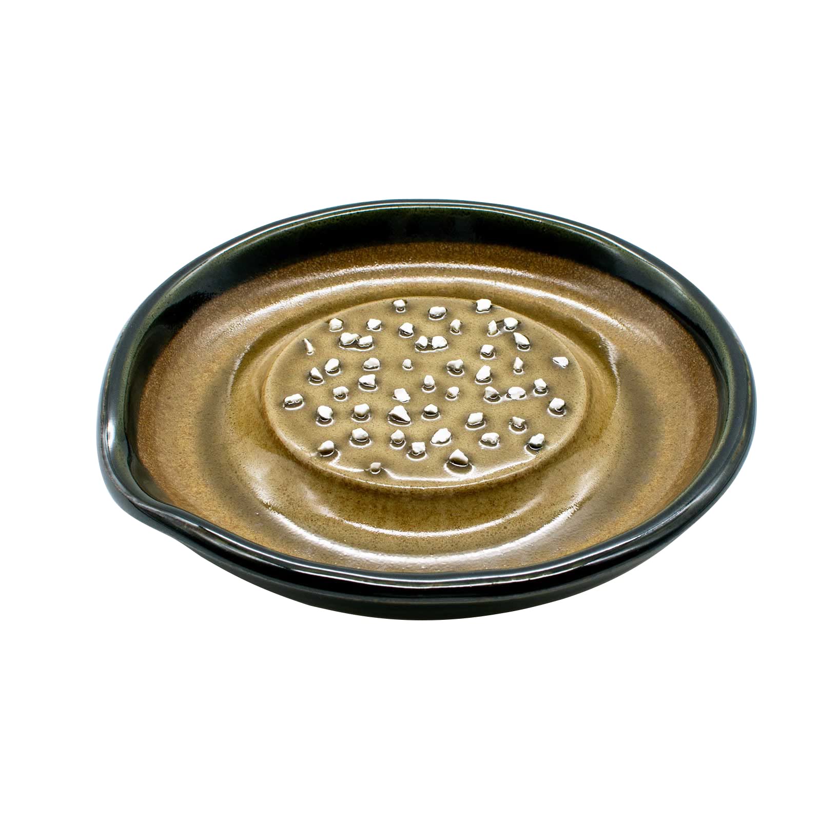 Motoshige Iwami Radish Grater Silicone Base to Prevent Table Scratches 15cm Oribe Made in Japan Pottery, Ware, Plate, (Approx. Diameter, Non-Slip),
Motoshige Iwami Radish Grater Silicone Base to Prevent Table Scratches 15cm Oribe Made in Japan Pottery, Ware, Plate, (Approx. Diameter, Non-Slip),