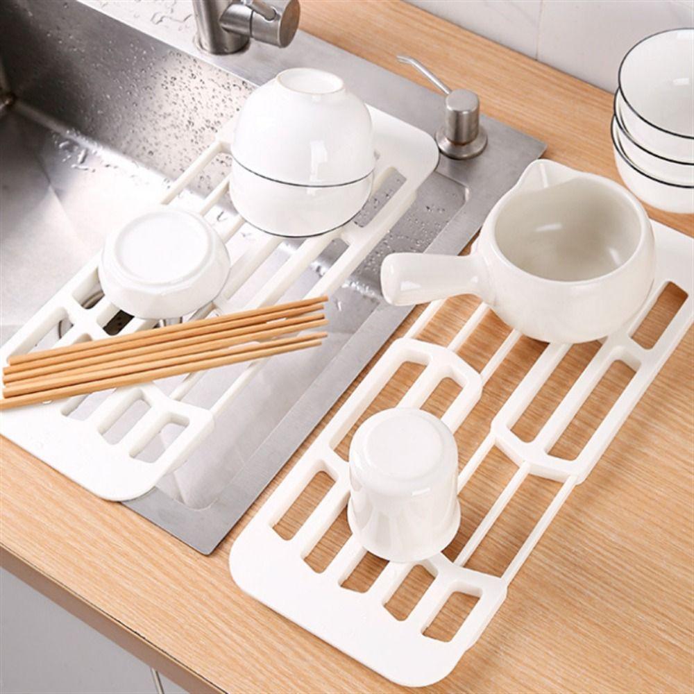 White Dish Drain Rack Plastic Sink Plate Bowl Holder Practical Fruit Vegetable Drainer Home белый
White Dish Drain Rack Plastic Sink Plate Bowl Holder Practical Fruit Vegetable Drainer Home белый