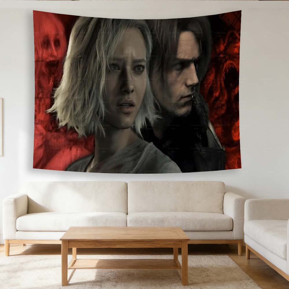 RResident Evil 9 Tapestry Game Wall Hanging for Bedroom Living Room Dorm Horror Game Fans Decor 74x94cm(29x37in)
RResident Evil 9 Tapestry Game Wall Hanging for Bedroom Living Room Dorm Horror Game Fans Decor 74x94cm(29x37in)