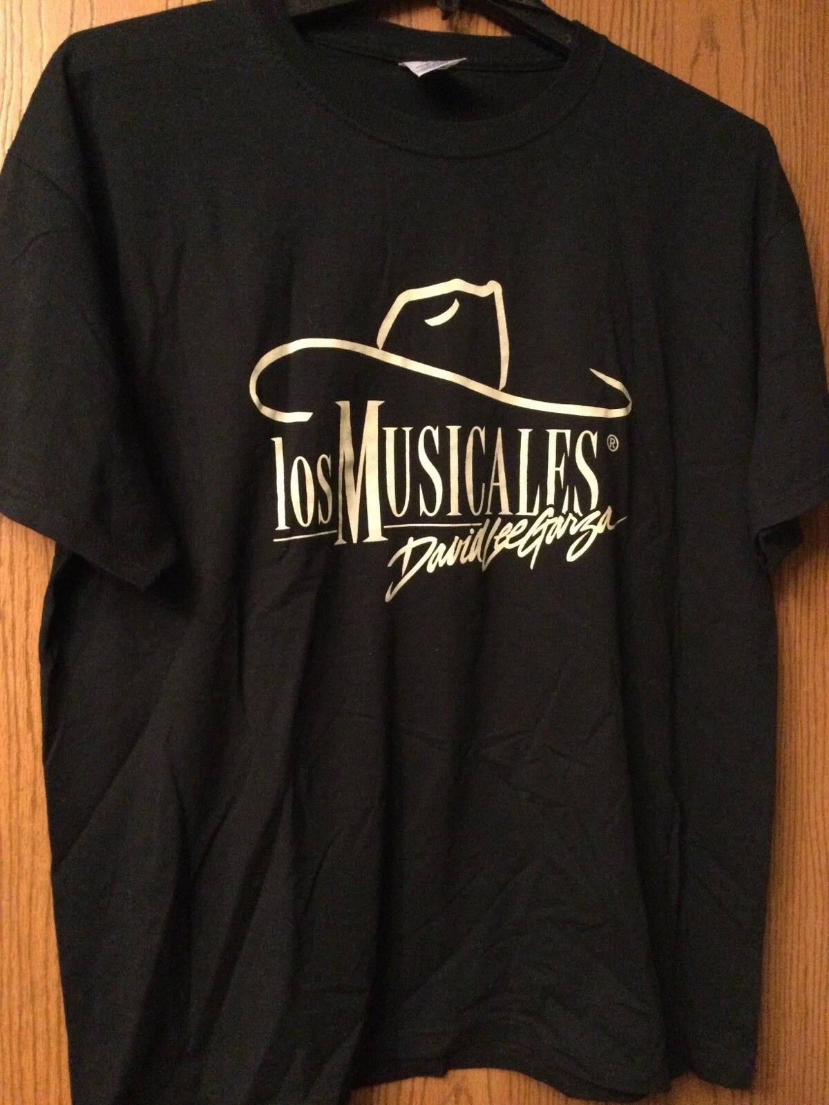 David Lee Garza - “Los Musicales” - Black Shirt - XL - Jerzees L
David Lee Garza - “Los Musicales” - Black Shirt - XL - Jerzees L
