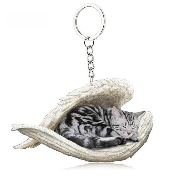 Hanging French Bulldog Ornament Keychain Sleeping Angel Dog Wing Pendant Gift Style 1
Hanging French Bulldog Ornament Keychain Sleeping Angel Dog Wing Pendant Gift Style 1