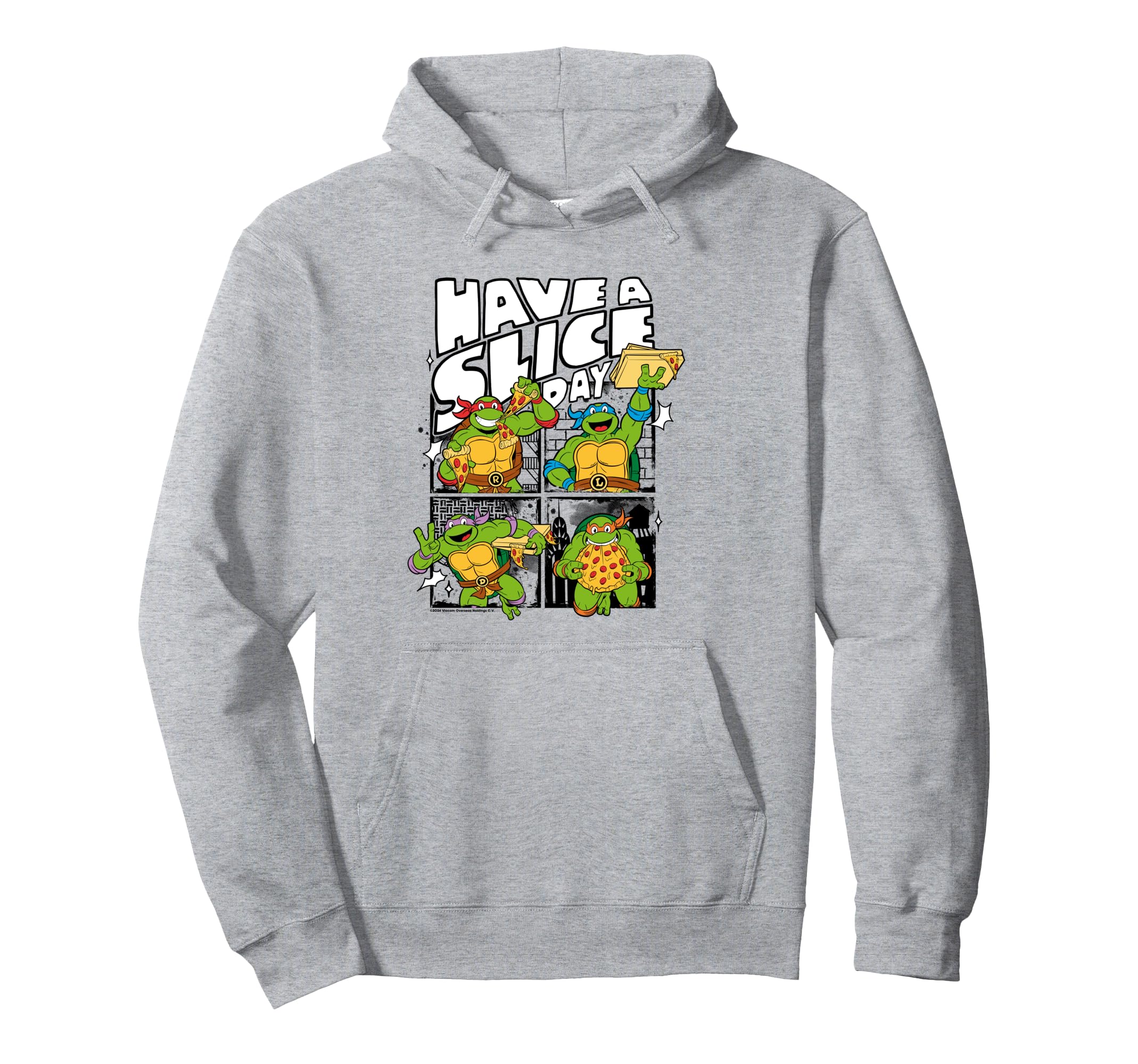 Teenage Mutant Ninja Turtles Pizza Have a Slice Day Hoodie
Teenage Mutant Ninja Turtles Pizza Have a Slice Day Hoodie