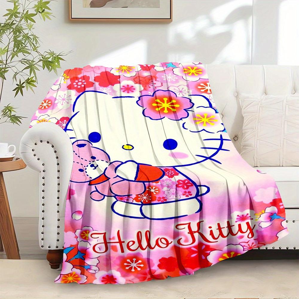 1pc Hello Kitty Floral Blanket - Seasonal Home Decor, Comfortable and Machine Washable Blanket for All Ages, Perfect for Any Family, Availab 130x150cm
1pc Hello Kitty Floral Blanket - Seasonal Home Decor, Comfortable and Machine Washable Blanket for All Ages, Perfect for Any Family, Availab 130x150cm