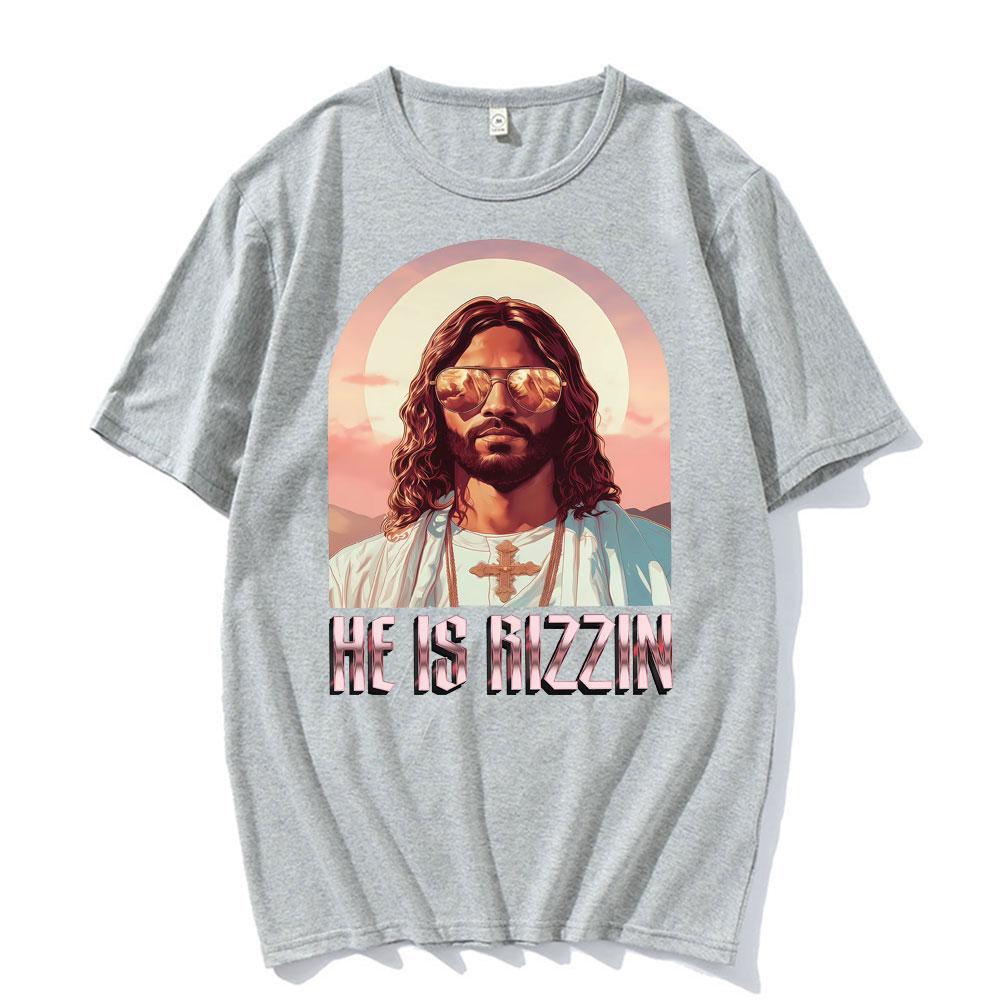2026 He Ls Rizzin Jesus Rap Easter Jesus Shirt Tshirt Unisex Clothing Hip Hop Humor Style T Shirt Tops Unisex Comfort Tees Summer 4XL
2026 He Ls Rizzin Jesus Rap Easter Jesus Shirt Tshirt Unisex Clothing Hip Hop Humor Style T Shirt Tops Unisex Comfort Tees Summer 4XL