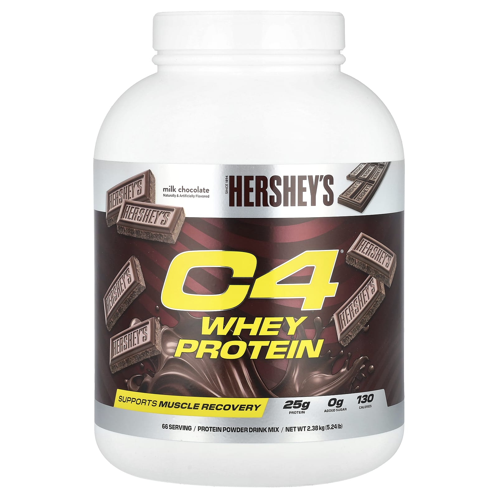 C4 / Cellucor, C4® Whey Protein, Hershey s Milk Chocolate, 2.38Kg(5.24Lb)
C4 / Cellucor, C4® Whey Protein, Hershey s Milk Chocolate, 2.38Kg(5.24Lb)