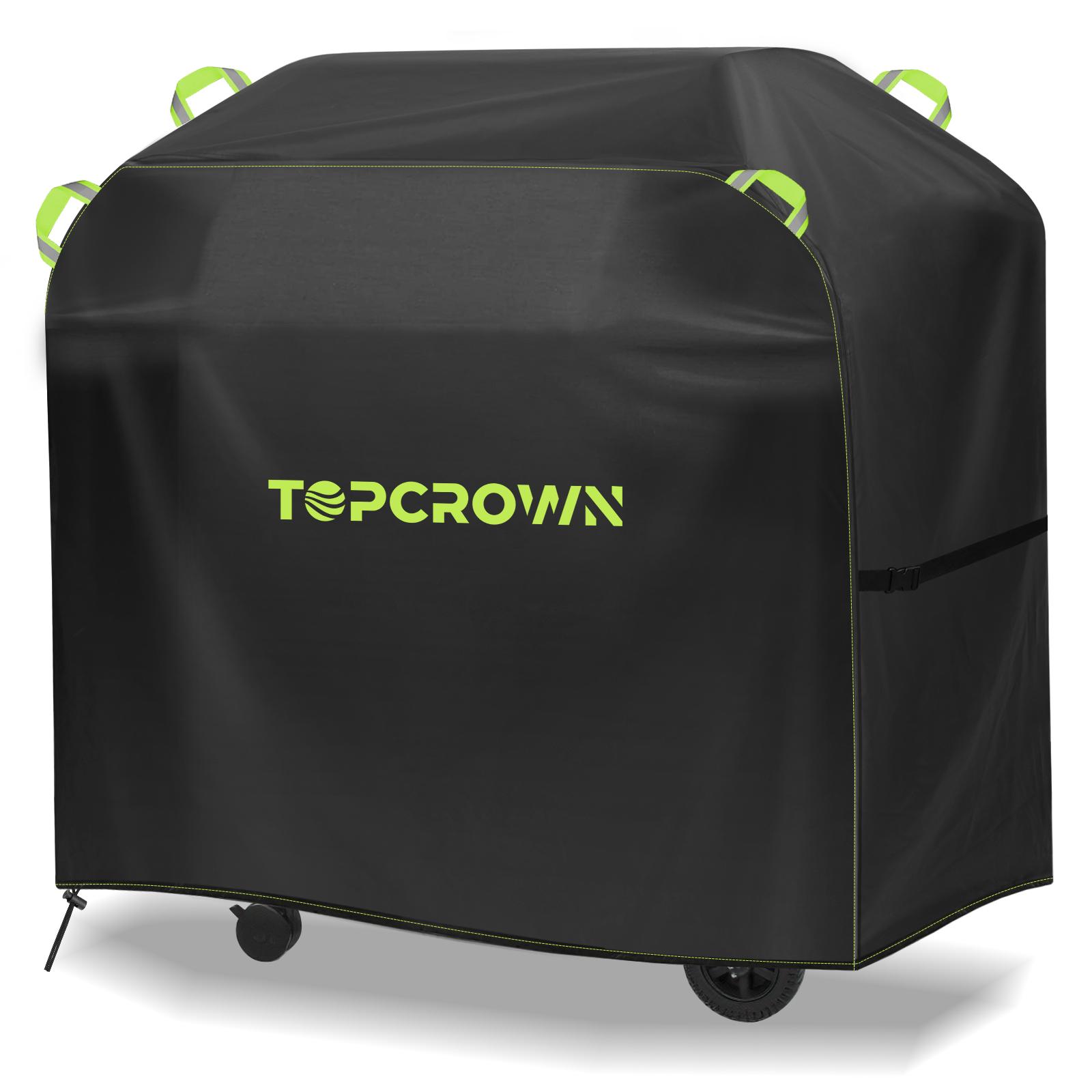 BBQ Cover, Waterproof Oxford Fabric with Reflective Strips, Anti-UV, Windproof & Rip-Proof, for Weber, Brinkmann, Char Broil
BBQ Cover, Waterproof Oxford Fabric with Reflective Strips, Anti-UV, Windproof & Rip-Proof, for Weber, Brinkmann, Char Broil