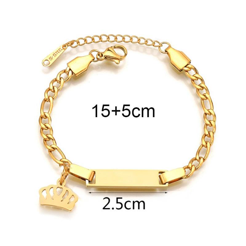 Custom Engraved Children s Titanium Steel Bracelet with Butterfly, Heart, and Star Designs Engrave the Name Fee
Custom Engraved Children s Titanium Steel Bracelet with Butterfly, Heart, and Star Designs Engrave the Name Fee