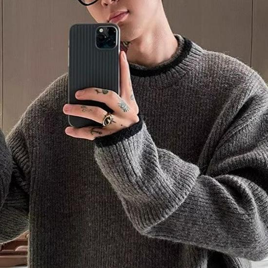 Men s Korean Style Crew Neck Sweater - Slim Fit Autumn/Winter Knitwear, New Arrival Casual Base Layer Top XL сірий колір
Men s Korean Style Crew Neck Sweater - Slim Fit Autumn/Winter Knitwear, New Arrival Casual Base Layer Top XL сірий колір