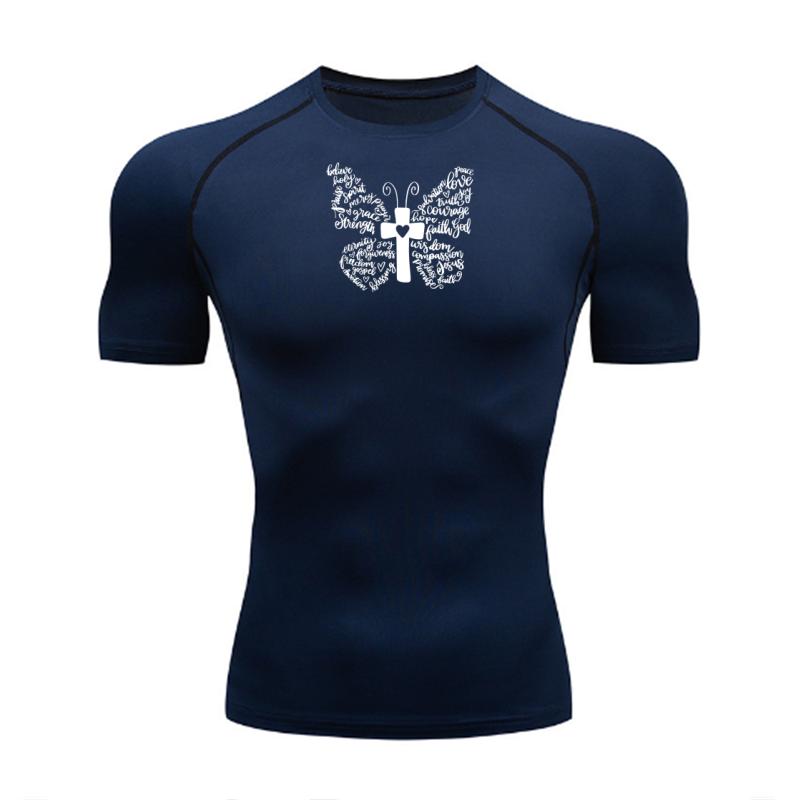 Compression Short Sleeved Comfortable Sports Moisture Wicking Breathable Slim Fit Sweatshirt Equipment T-shirt Suitable for Sports Elastic Suit XXXL
Compression Short Sleeved Comfortable Sports Moisture Wicking Breathable Slim Fit Sweatshirt Equipment T-shirt Suitable for Sports Elastic Suit XXXL