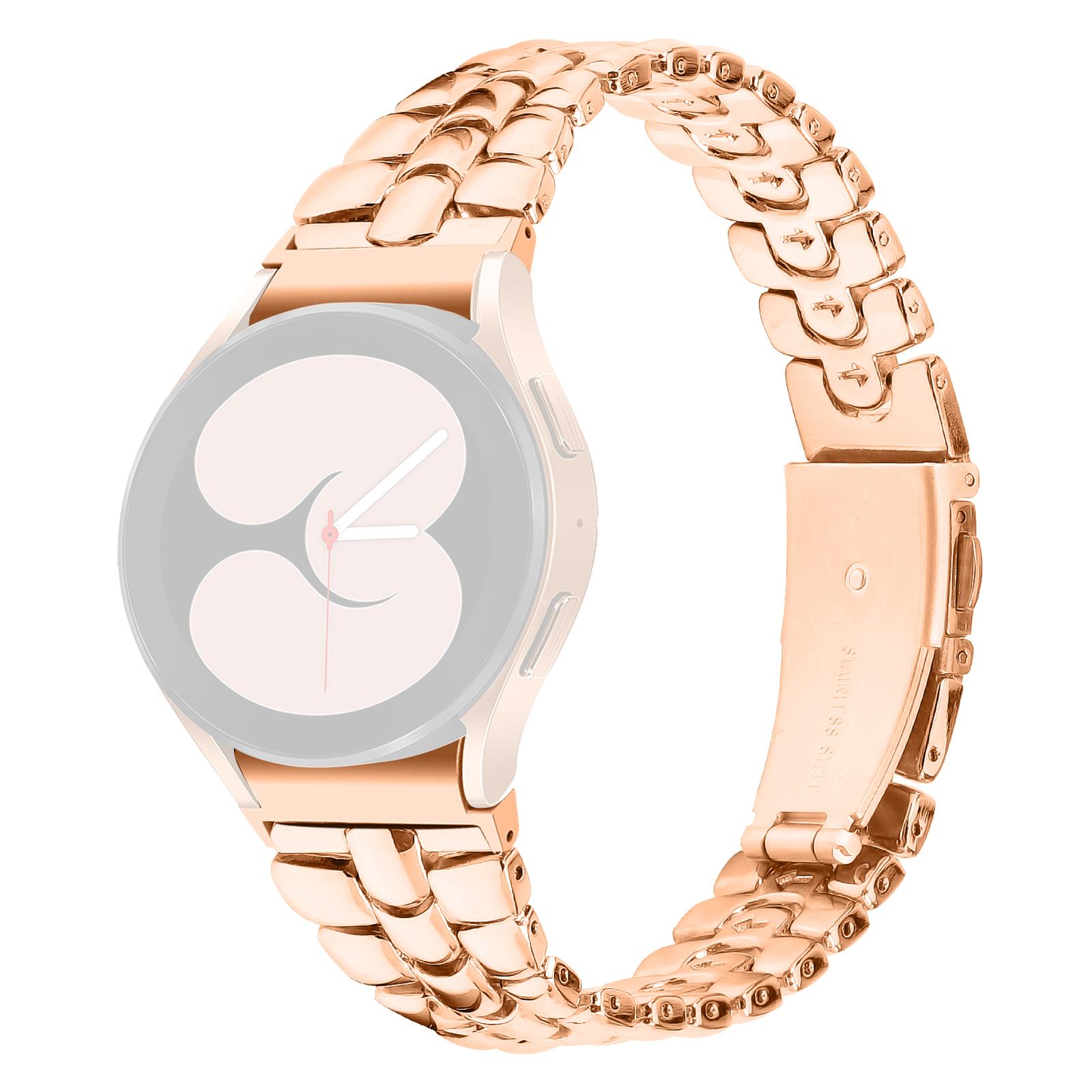 For Samsung Galaxy Watch6 40mm/44mm/Watch6 Classic 43mm/47mm Metal Watch Strap Seamless Slim Watch Band Rose Gold
For Samsung Galaxy Watch6 40mm/44mm/Watch6 Classic 43mm/47mm Metal Watch Strap Seamless Slim Watch Band Rose Gold