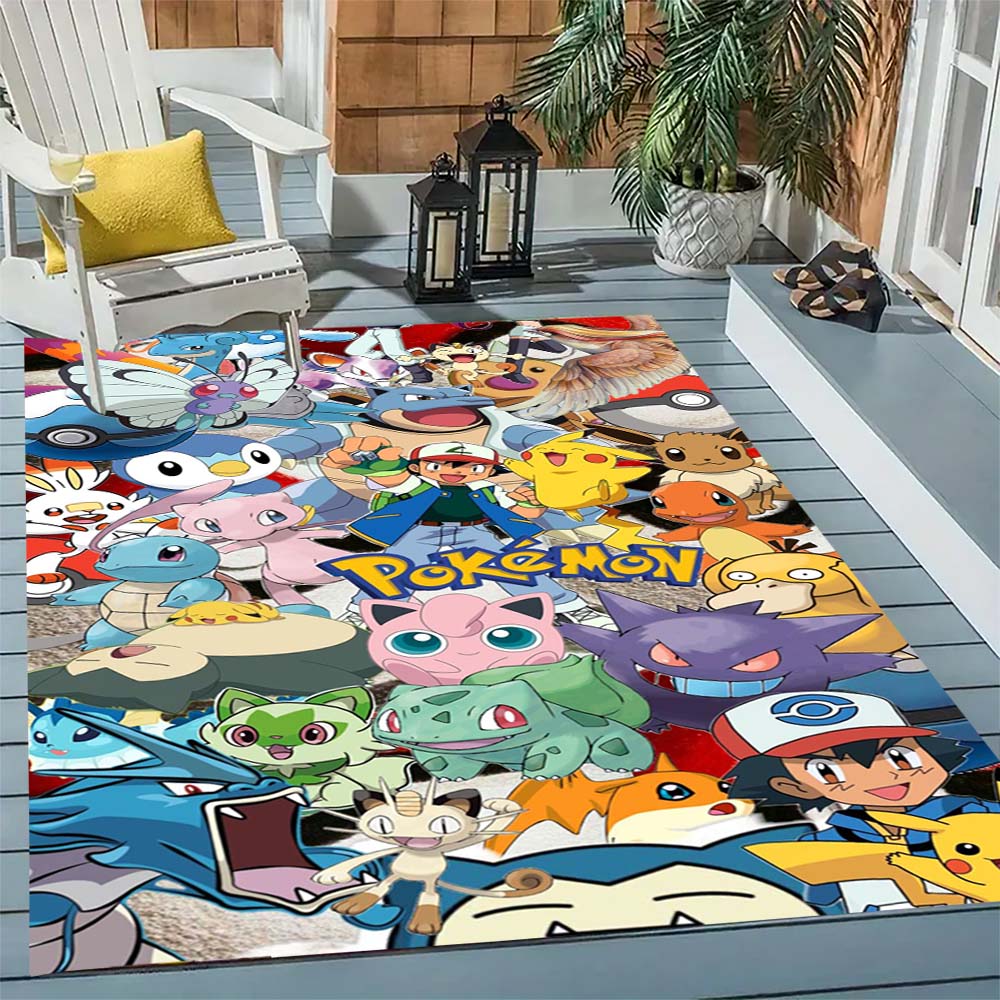 Pokémon-themed printed non-slip decorative rug, cute cartoon welcome mat, a great gift for friends and family. 60x90cm
Pokémon-themed printed non-slip decorative rug, cute cartoon welcome mat, a great gift for friends and family. 60x90cm