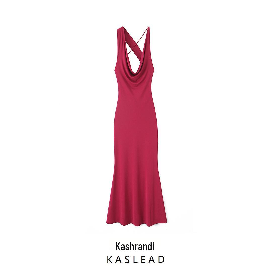2025 Spring Women s Fashion: European-American Style Slimming Flowy Long Dress M красный
2025 Spring Women s Fashion: European-American Style Slimming Flowy Long Dress M красный