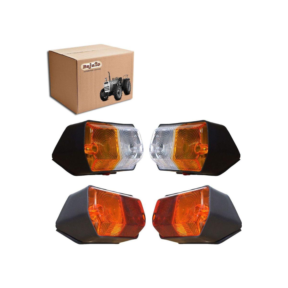 Apsmotiv Side Indicator and Taillights Lamp Set with 12v bulbs Suitable for Fiat Tractor 250 250DT 300 300DT 300J 350 350DT 400 400DT
Apsmotiv Side Indicator and Taillights Lamp Set with 12v bulbs Suitable for Fiat Tractor 250 250DT 300 300DT 300J 350 350DT 400 400DT