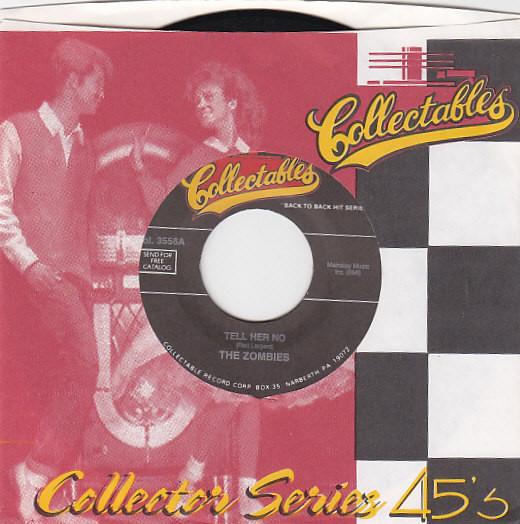 7inch Record ZOMBIES - Tell Her No / She s Not There Col3556 Collectables - US Rock Used
7inch Record ZOMBIES - Tell Her No / She s Not There Col3556 Collectables - US Rock Used