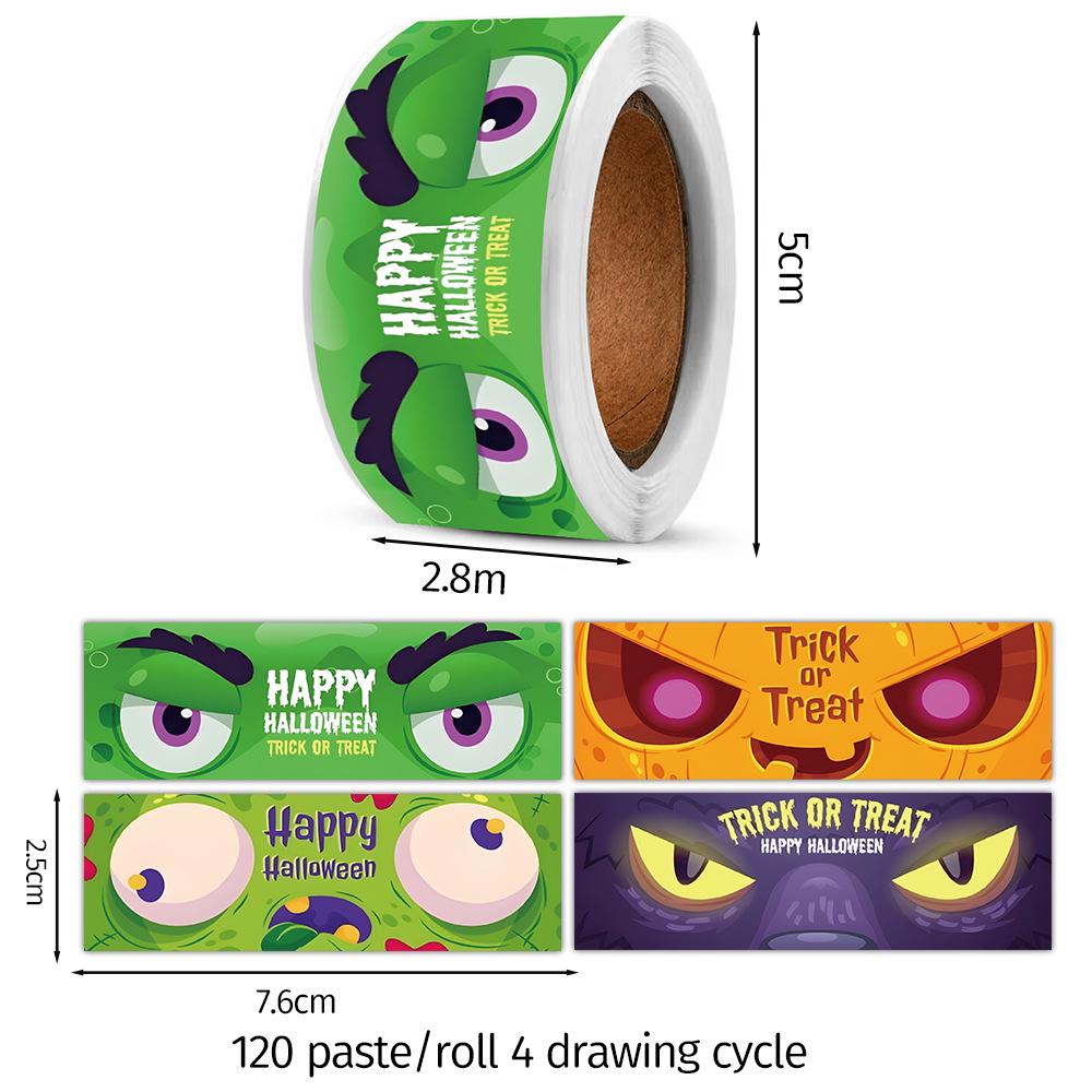 Festive Halloween & Christmas Sticker Roll for Gift Packaging and Crafting 2.5cm x 7.6cm
Festive Halloween & Christmas Sticker Roll for Gift Packaging and Crafting 2.5cm x 7.6cm