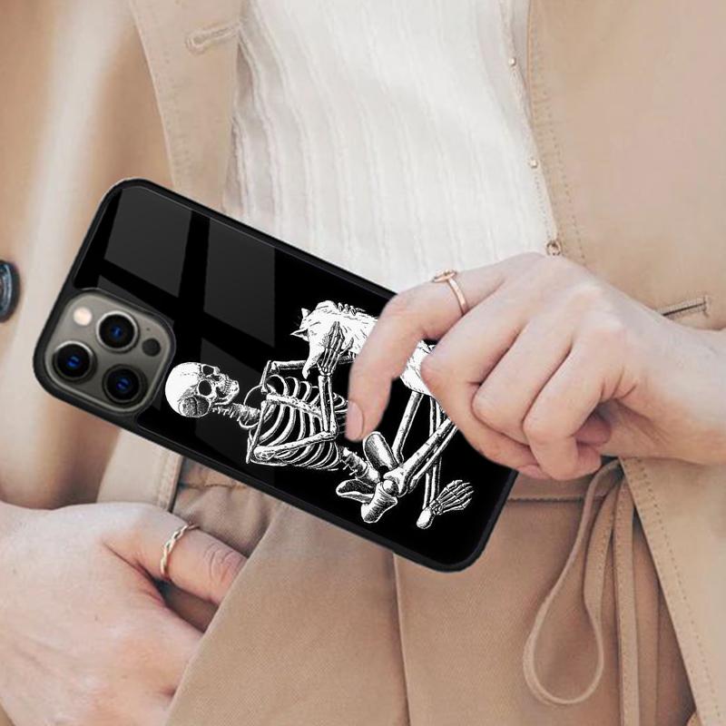 Gothic Skeleton Halloween Magnetic Phone Case For APPLE iPhone 17 Air 16 14 13 12 Pro Max 15 Plus Wireless Charge MagSafe Cover iPhone 14
Gothic Skeleton Halloween Magnetic Phone Case For APPLE iPhone 17 Air 16 14 13 12 Pro Max 15 Plus Wireless Charge MagSafe Cover iPhone 14