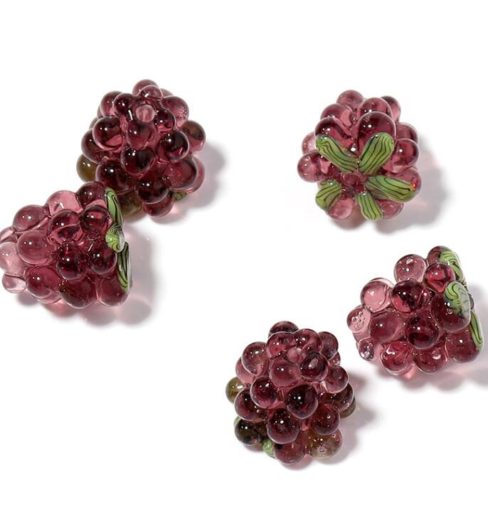 2pcs/lot 12mm Colored Grape Lampwork Beads For Handmade Jewelry Making Loose Glass Beads DIY Charm Necklace Bracelet Accessories фиолетовый
2pcs/lot 12mm Colored Grape Lampwork Beads For Handmade Jewelry Making Loose Glass Beads DIY Charm Necklace Bracelet Accessories фиолетовый