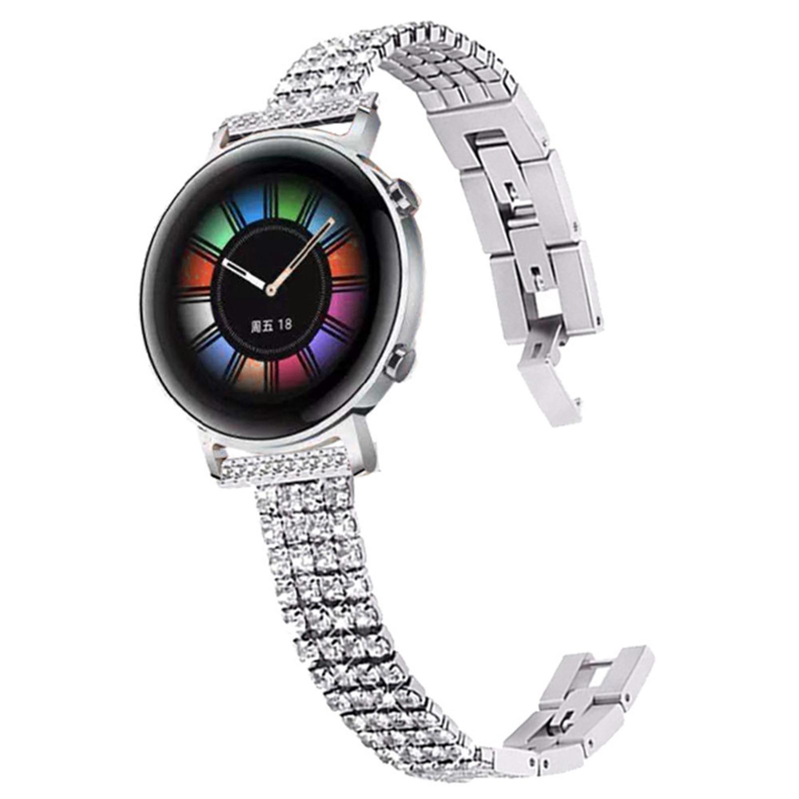 For Samsung Galaxy Watch 5 40mm/44mm/Watch 5 Pro 45mm Four Rows Wrist Strap Metal Rhinestone Decor Wrist Strap Watch Band Silver
For Samsung Galaxy Watch 5 40mm/44mm/Watch 5 Pro 45mm Four Rows Wrist Strap Metal Rhinestone Decor Wrist Strap Watch Band Silver