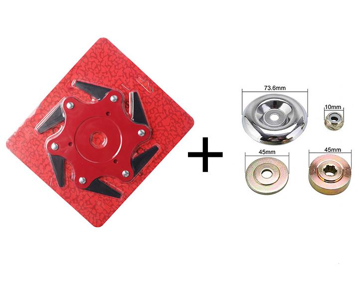 Sharp Blade Brush Cutter Head For Lawn Trimmer Easy To Install Durable Outdoor Trimmer Head Good For Outdoor Sturdy And Durable Widely Used
Sharp Blade Brush Cutter Head For Lawn Trimmer Easy To Install Durable Outdoor Trimmer Head Good For Outdoor Sturdy And Durable Widely Used