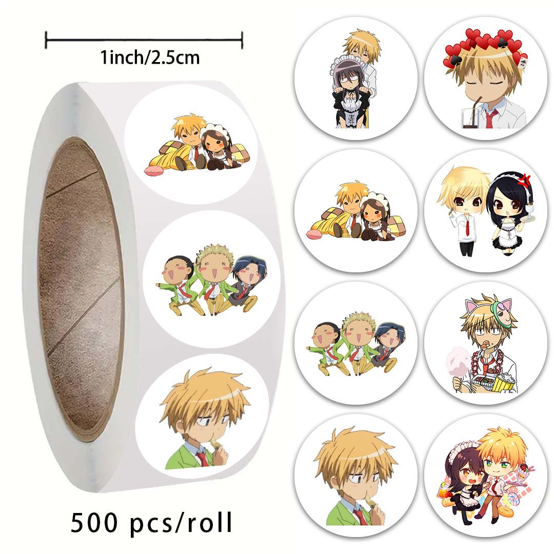 500 Sheets Cartoon Anime President Maid Lord Stickers for Suitcases, Motorcycles, Trolleys, and Notebooks
500 Sheets Cartoon Anime President Maid Lord Stickers for Suitcases, Motorcycles, Trolleys, and Notebooks