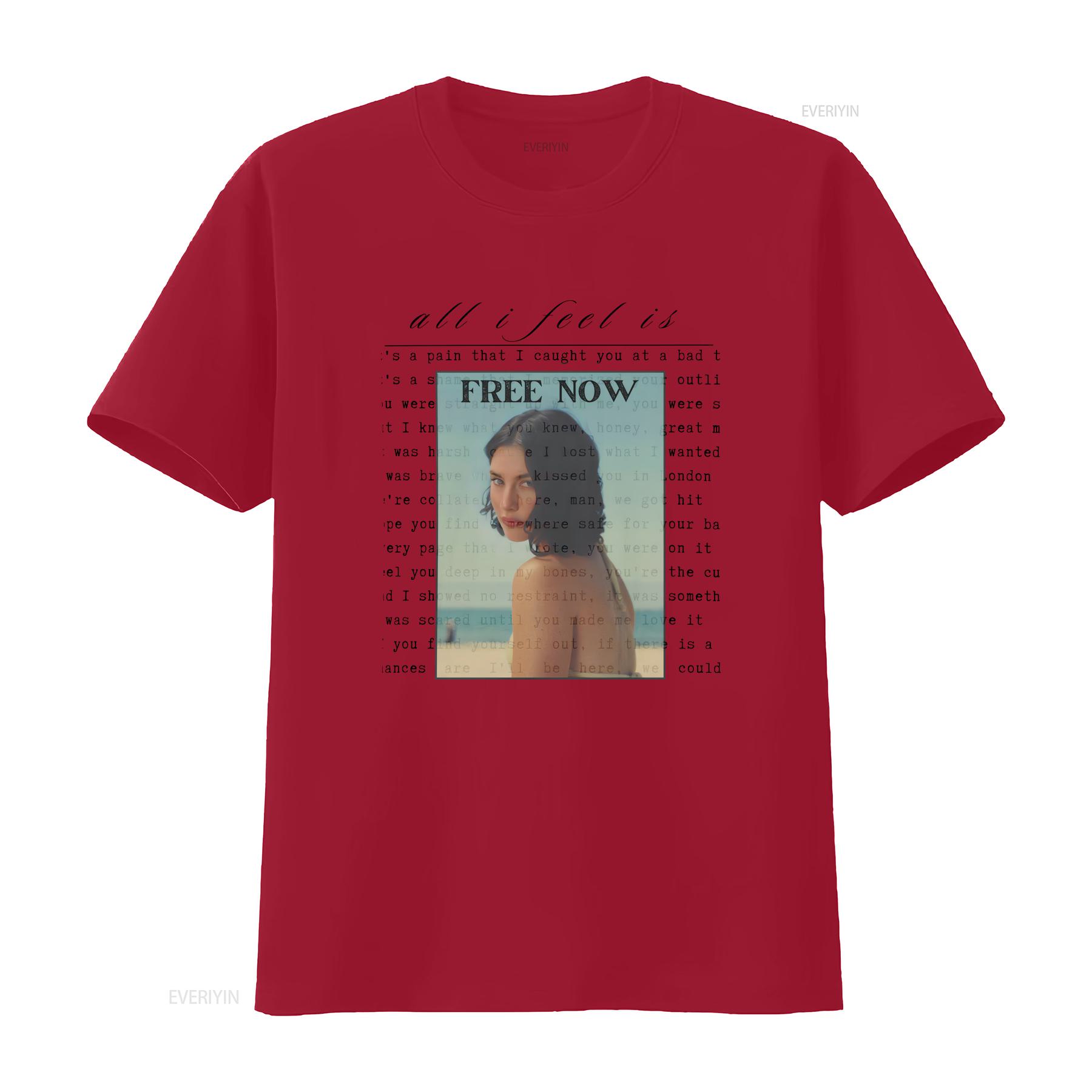 Gracie Abrams T Shirt Soft Free Now Song Lyrics The Secret of Us Album Summer vintage Washed Breathable Casual Comfortable S
Gracie Abrams T Shirt Soft Free Now Song Lyrics The Secret of Us Album Summer vintage Washed Breathable Casual Comfortable S