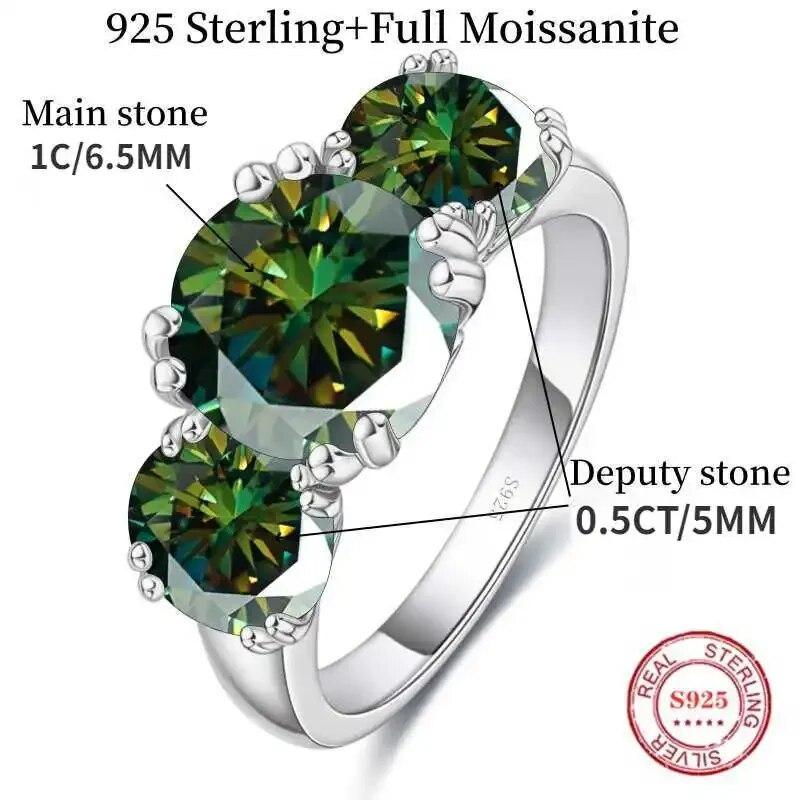 Сертифіковане SACE GEMS GRA 2CT кільце з муассанітом VVS1 Lab Diamond Solitaire Ring для жінок Обіцянка для заручин Обручка Ювелірні вироби 9 зелений
Сертифіковане SACE GEMS GRA 2CT кільце з муассанітом VVS1 Lab Diamond Solitaire Ring для жінок Обіцянка для заручин Обручка Ювелірні вироби 9 зелений