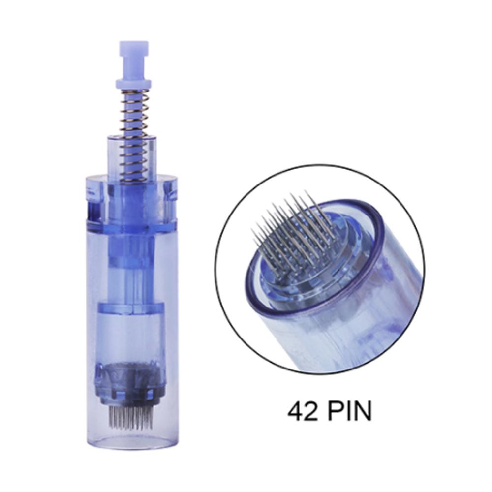 Mona 10 шт. 42 игольный картридж с байонетным портом, сменная ручка Derma Pen A1 Dermapen, микронидлинг, мезотерапия 42pin синий
Mona 10 шт. 42 игольный картридж с байонетным портом, сменная ручка Derma Pen A1 Dermapen, микронидлинг, мезотерапия 42pin синий