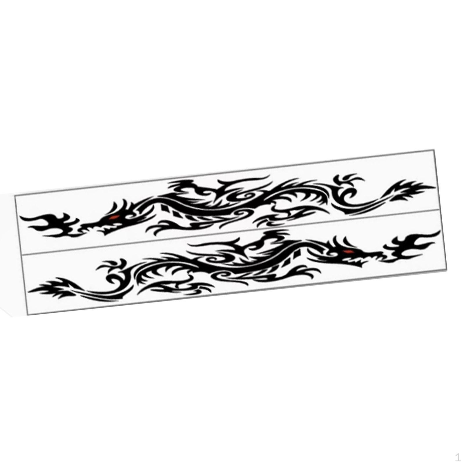 2 Pieces Car Body Side Stickers RV Decal Simple Installation Auto Sticker for Panel чорний
2 Pieces Car Body Side Stickers RV Decal Simple Installation Auto Sticker for Panel чорний