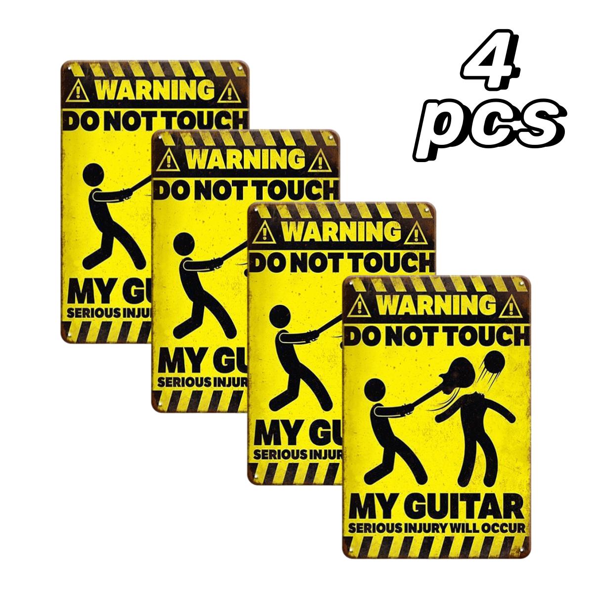 2pcs/4pcs Funny Metal Sign- Dont Touch My Guitar Music , Funny Warning Tin Signs Vintage Posters Decor Wall Art Song Decorations 20x30cm
2pcs/4pcs Funny Metal Sign- Dont Touch My Guitar Music , Funny Warning Tin Signs Vintage Posters Decor Wall Art Song Decorations 20x30cm