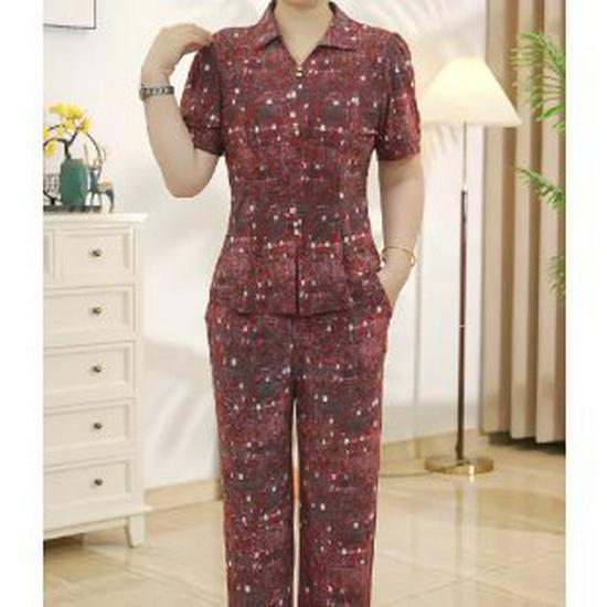 2026 Summer Stylish Age-Defying Top & Pants Set for Middle-Aged and Elderly Women 3XL (Suggest 120-135 lbs) червоний
2026 Summer Stylish Age-Defying Top & Pants Set for Middle-Aged and Elderly Women 3XL (Suggest 120-135 lbs) червоний