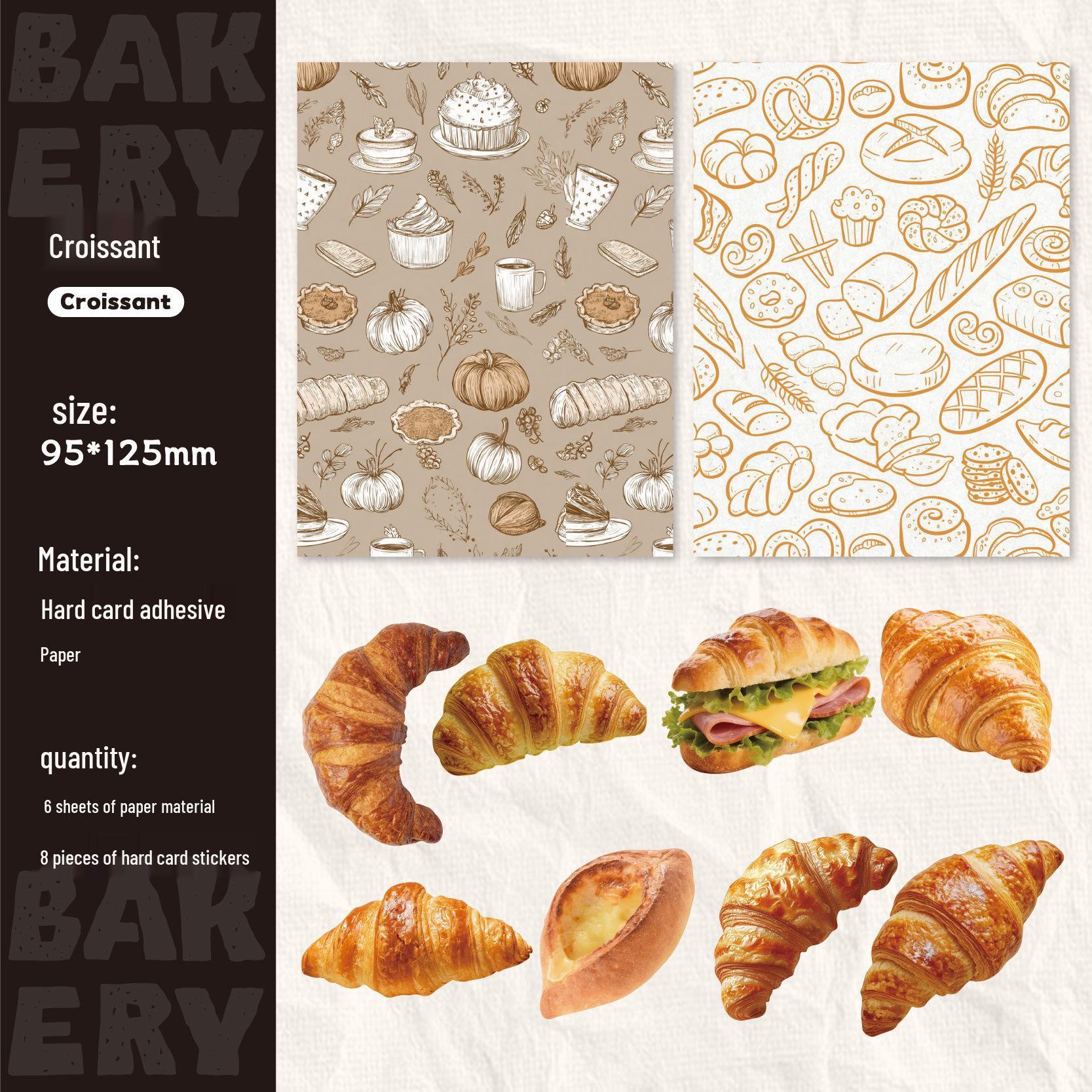 Retro Bakery Series: DIY Journal Decoration Pack - 6 Styles
Retro Bakery Series: DIY Journal Decoration Pack - 6 Styles