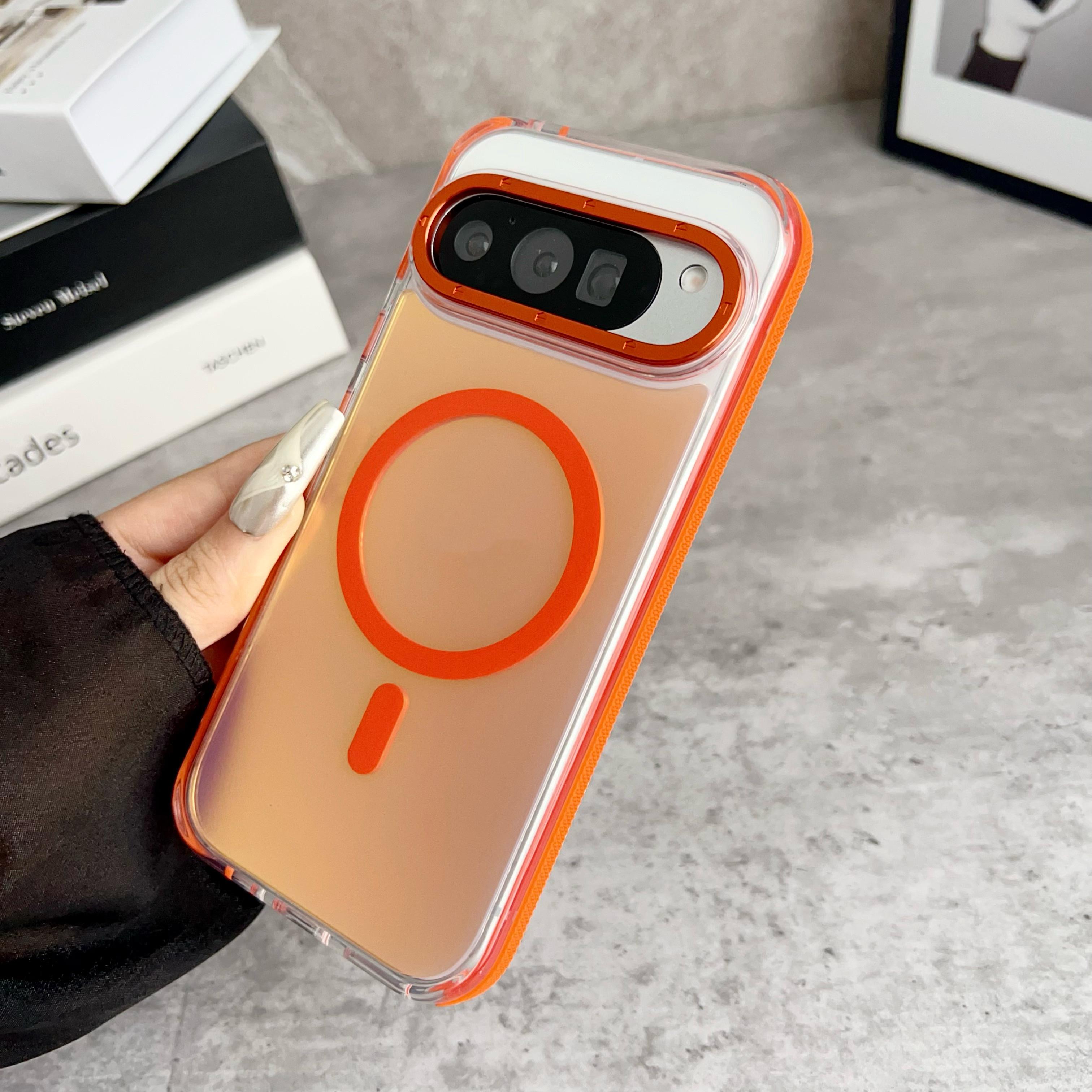 Heavy-Duty Shockproof & Anti-Slip Case for Google Pixel 9 10 Pro XL Magnetic Cover, Nano-Coating Anti-Oxidation & Gradient Color Google Pixel 9 Pro оранжевый
Heavy-Duty Shockproof & Anti-Slip Case for Google Pixel 9 10 Pro XL Magnetic Cover, Nano-Coating Anti-Oxidation & Gradient Color Google Pixel 9 Pro оранжевый