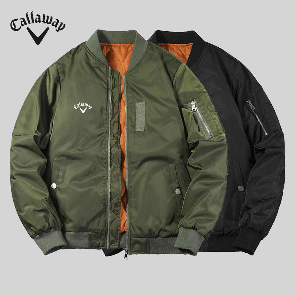 Callaway Autumn and Winter Men s Versatile Sports Casual Stand Up Collar Jacket Thick Pilot Jacket Men s Loose Baseball Jacket L
Callaway Autumn and Winter Men s Versatile Sports Casual Stand Up Collar Jacket Thick Pilot Jacket Men s Loose Baseball Jacket L