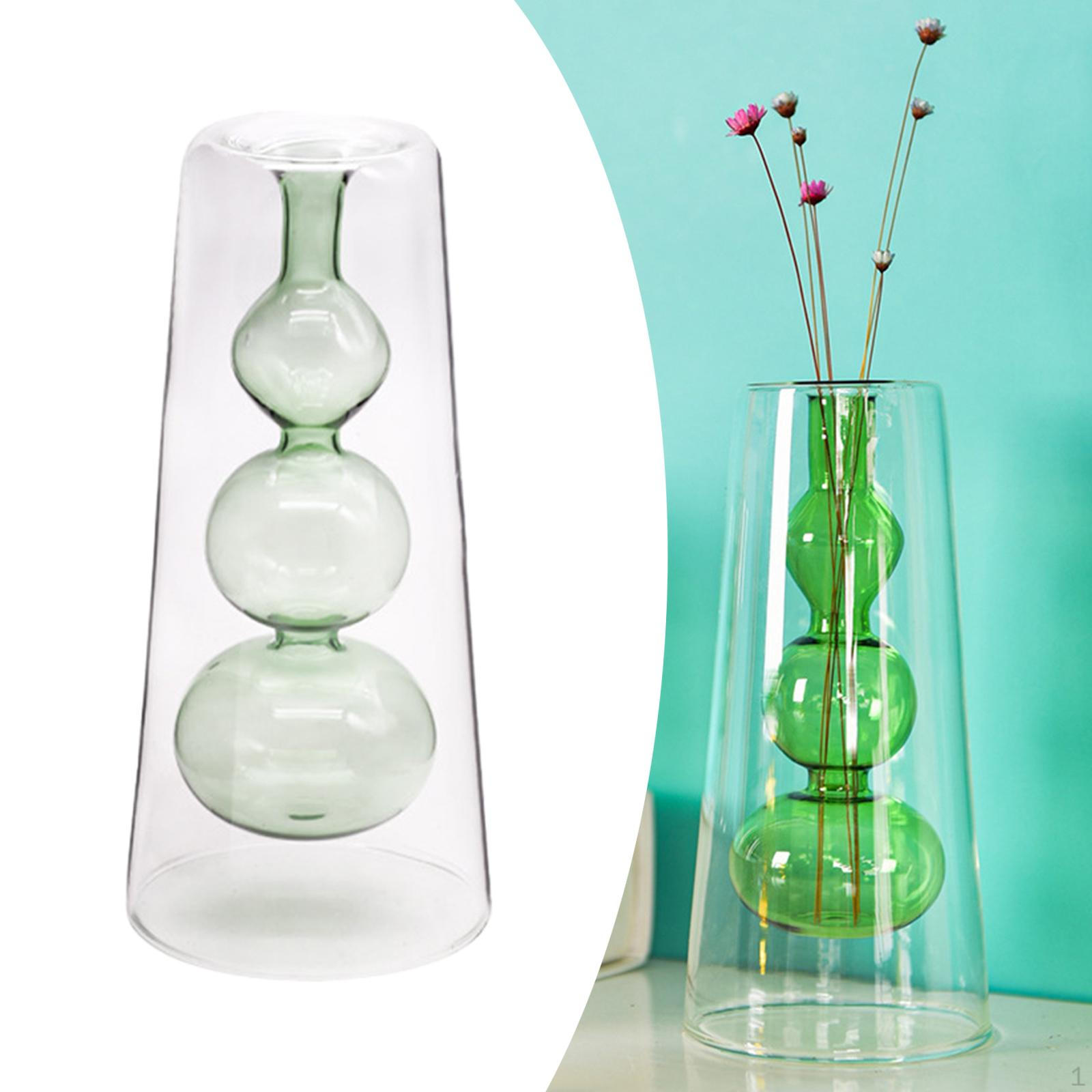 Flower Vase, Transparent Plant Glass Pots, Suitable Weddings/Party//Decorating or Dinning/Living зелений
Flower Vase, Transparent Plant Glass Pots, Suitable Weddings/Party//Decorating or Dinning/Living зелений