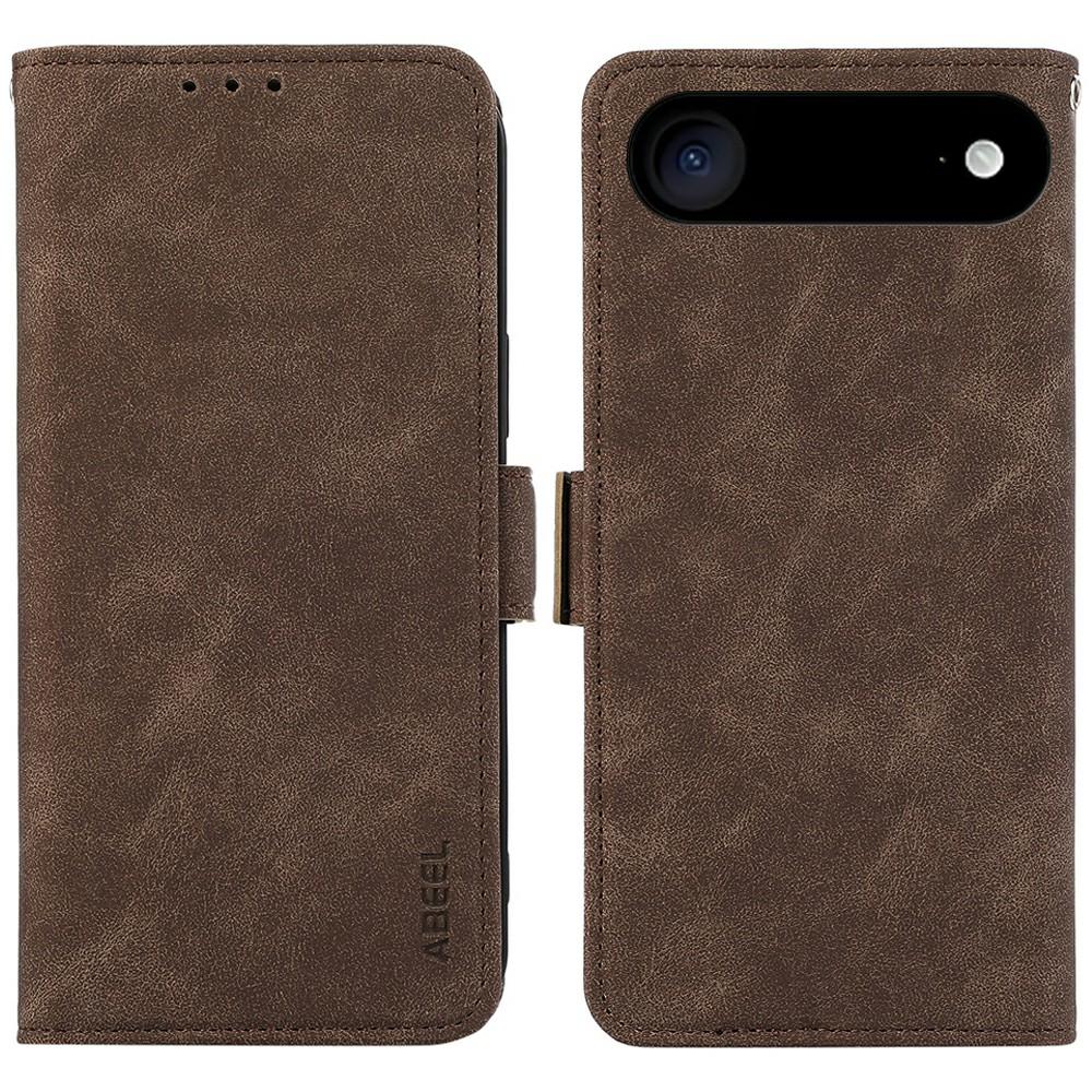 ABEEL For iPhone 17 Air Case PU Leather Folio Stand View RFID Blocking Phone Cover Brown
ABEEL For iPhone 17 Air Case PU Leather Folio Stand View RFID Blocking Phone Cover Brown