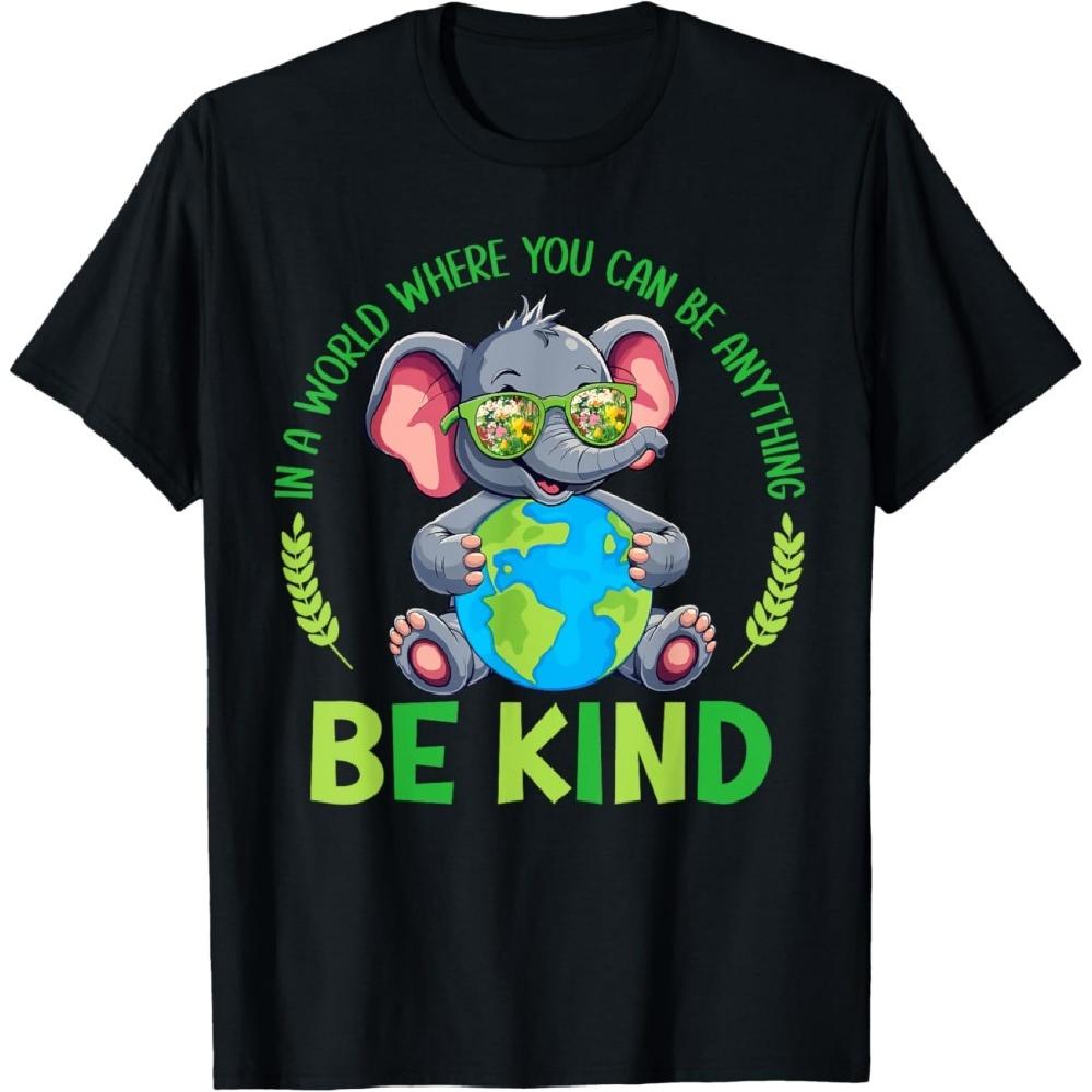 Be Kind Elephant Earth Day Planet World Kindness Day T-Shirt XXXXXL чёрный
Be Kind Elephant Earth Day Planet World Kindness Day T-Shirt XXXXXL чёрный